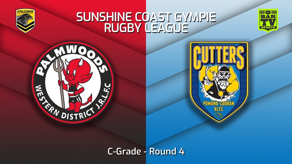 230422-Sunshine Coast RL Round 4 - C-Grade - Palmwoods Devils v Pomona Cooran Cutters Minigame Slate Image