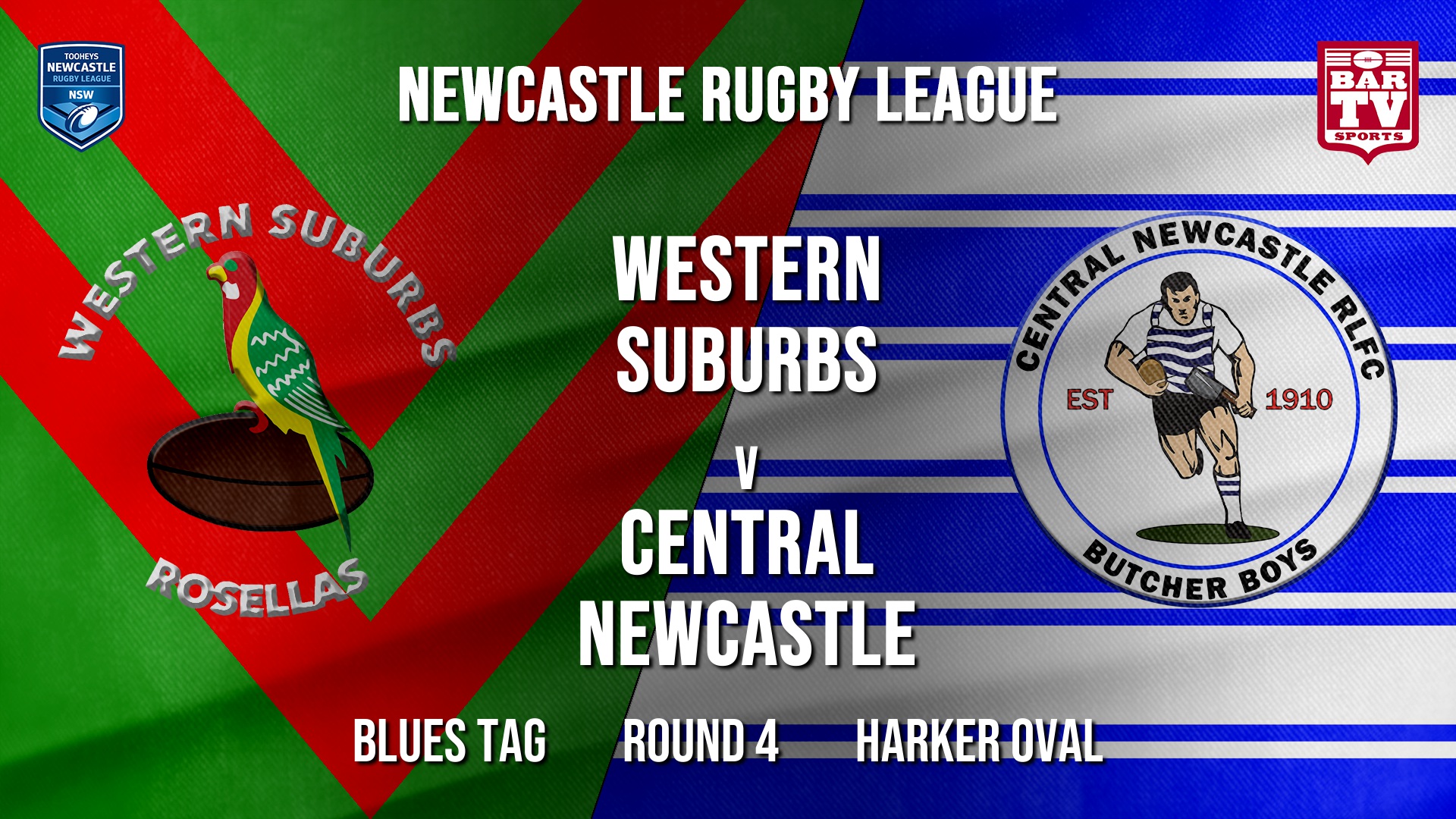 VIDEO Newcastle Rugby League Round 4 Blues Tag Western Suburbs