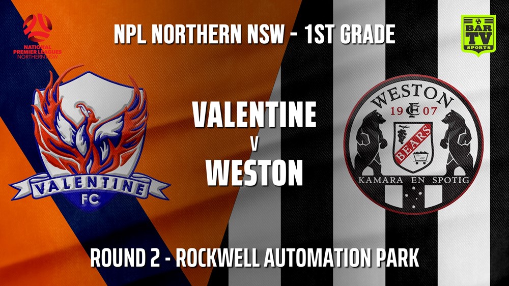 NPL - NNSW Round 2 - Valentine Phoenix FC v Weston Workers FC Slate Image