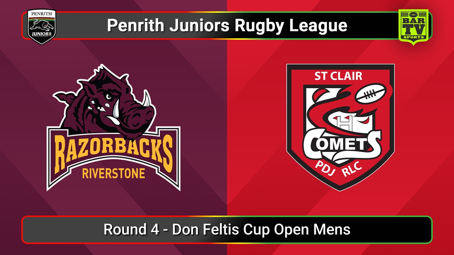 250510-video-Penrith & District Junior Rugby League Round 4 - Don Feltis Cup Open Mens - Riverstone v St Clair Slate Image
