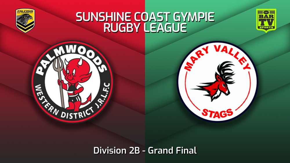220910-Sunshine Coast RL Grand Final - Division 2B - Palmwoods Devils v Mary Valley Stags Minigame Slate Image