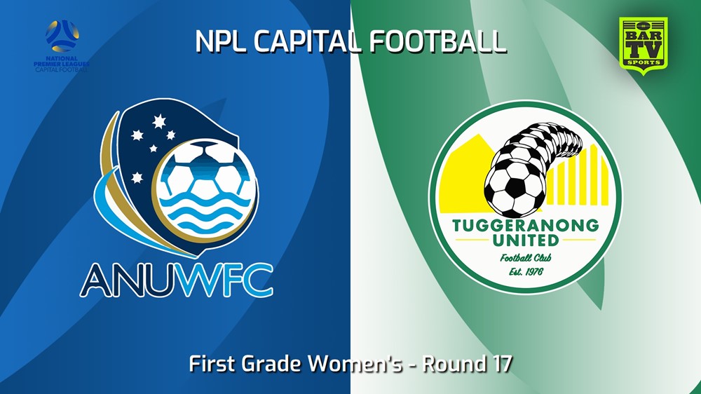 240804-video-Capital Womens Round 17 - ANU WFC v Tuggeranong United FC W Slate Image