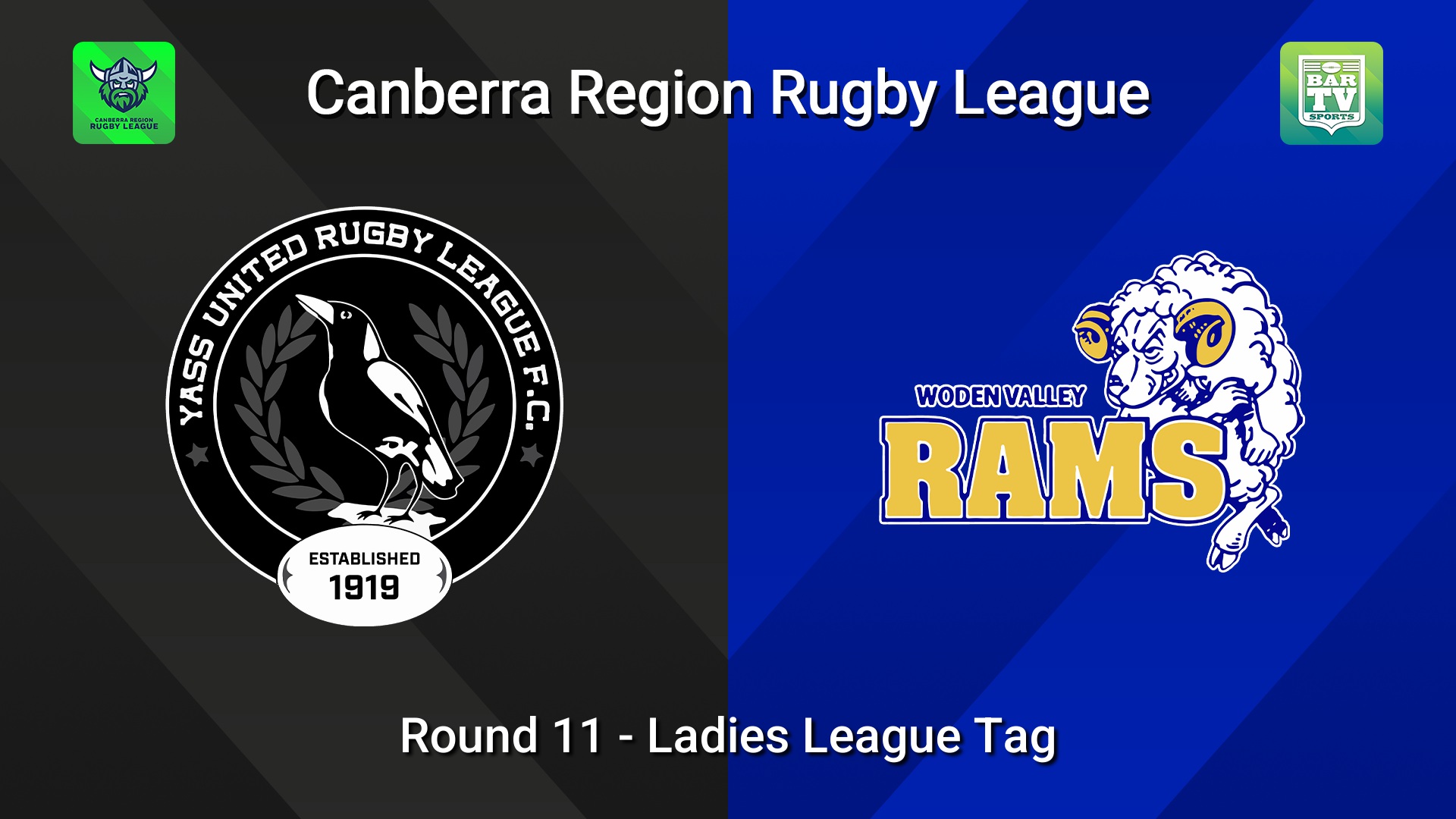 260829-video-Canberra Round 11 - Ladies League Tag - Yass Magpies v Woden Valley Rams Slate Image