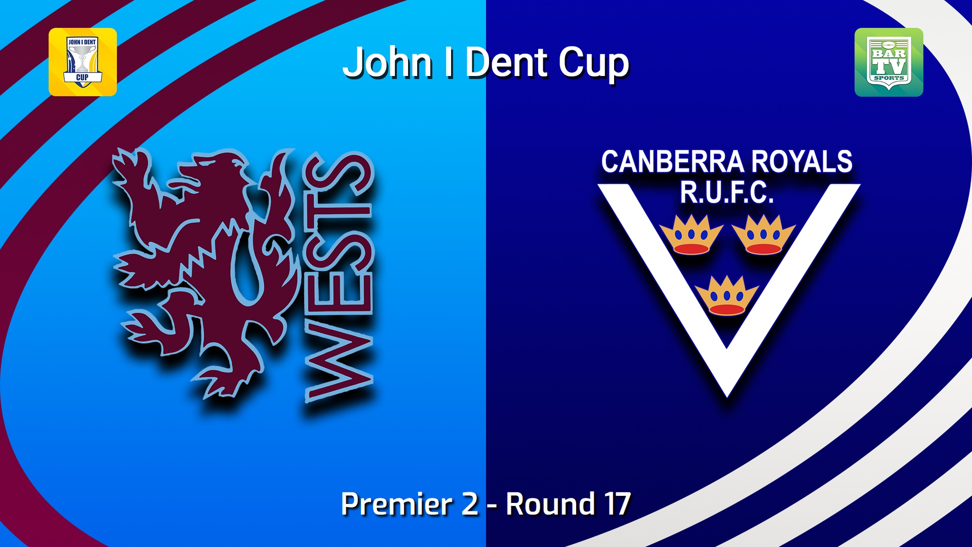 260808-video-John I Dent (ACT) Round 17 - Premier 2 - Wests Lions v Canberra Royals Slate Image
