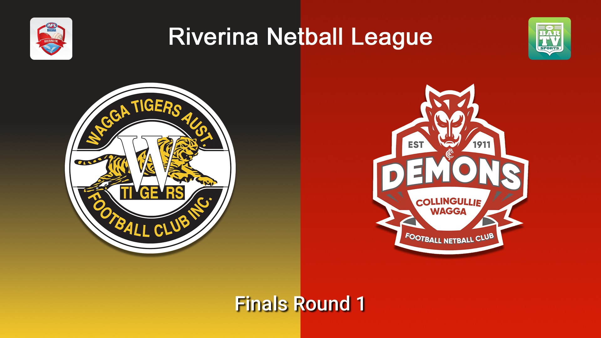 260822-video-Riverina Netball League Finals Round 1 - A Reserve Grade - Wagga Tigers v Collingullie Wagga Demons Slate Image