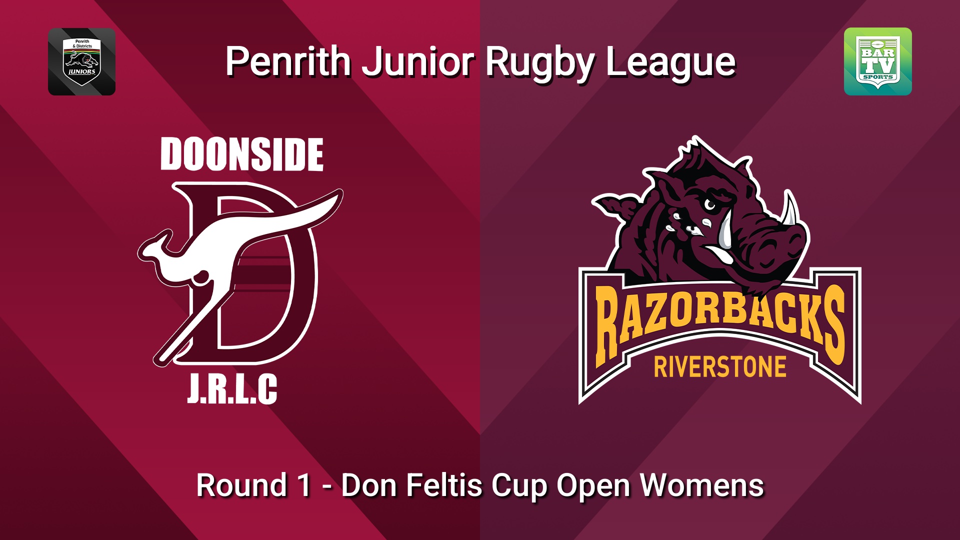 260410-video-Penrith & District Junior Rugby League Round 1 - Don Feltis Cup Open Womens - Doonside v Riverstone Slate Image