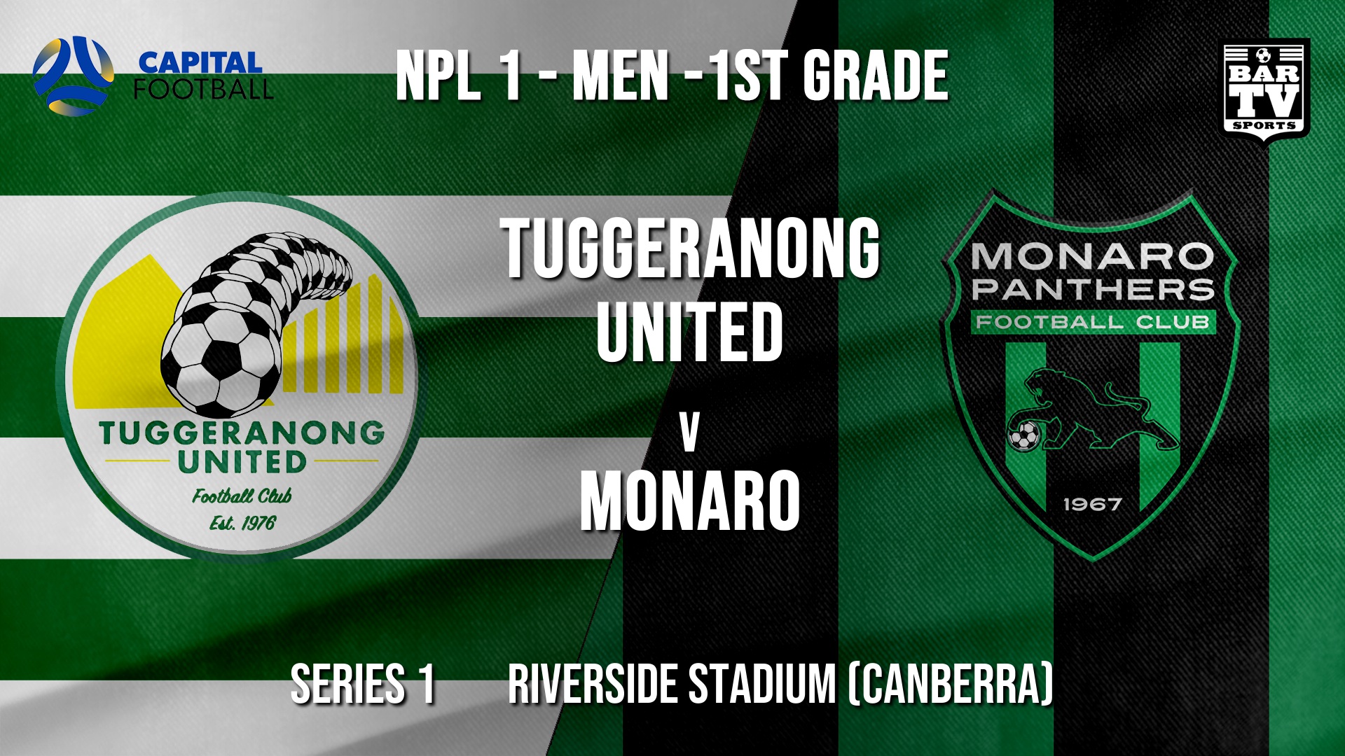 NPL - CAPITAL Series 1 - Tuggeranong United FC v Monaro Panthers FC Slate Image