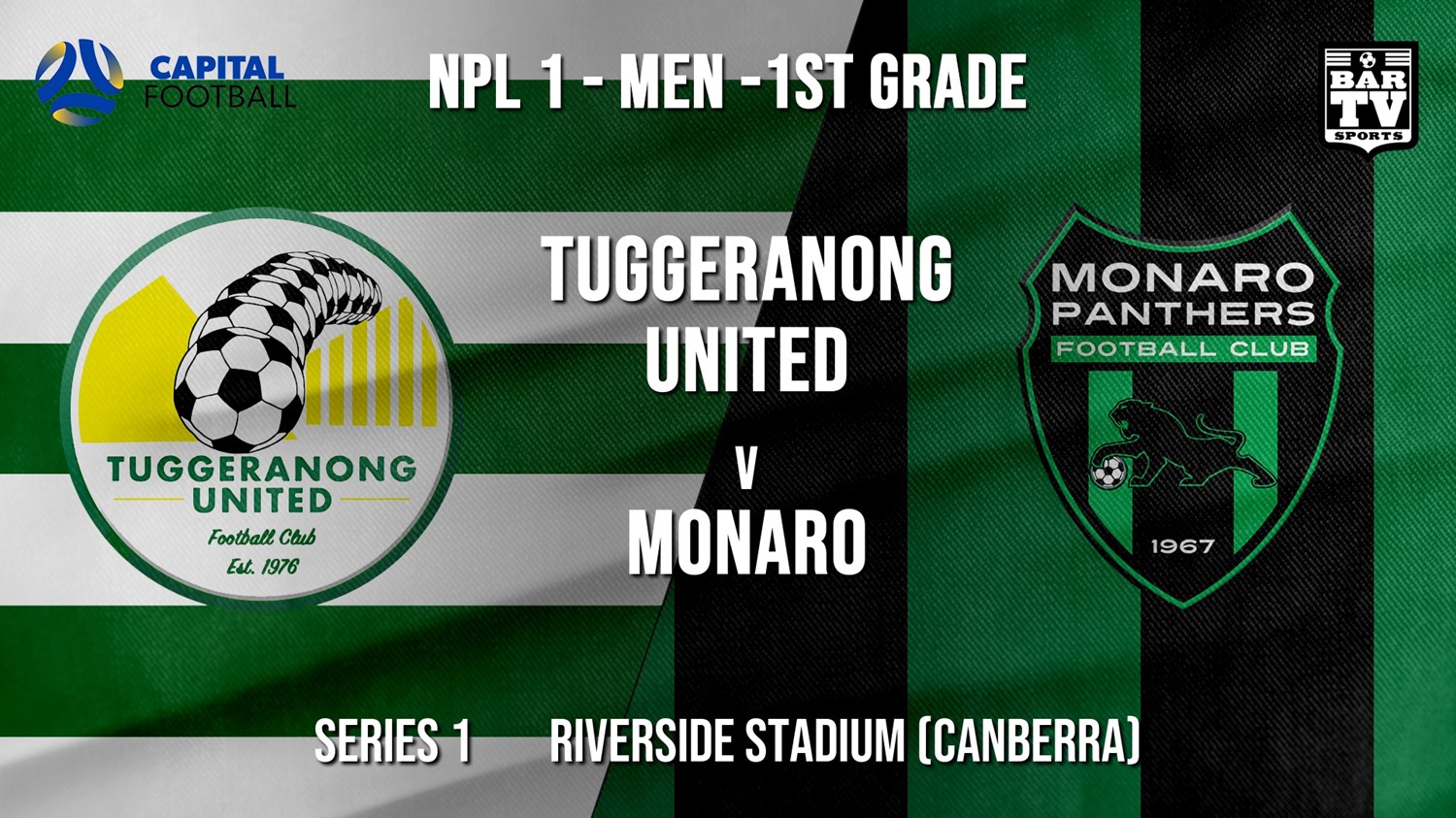 NPL - CAPITAL Series 1 - Tuggeranong United FC v Monaro Panthers FC Minigame Slate Image