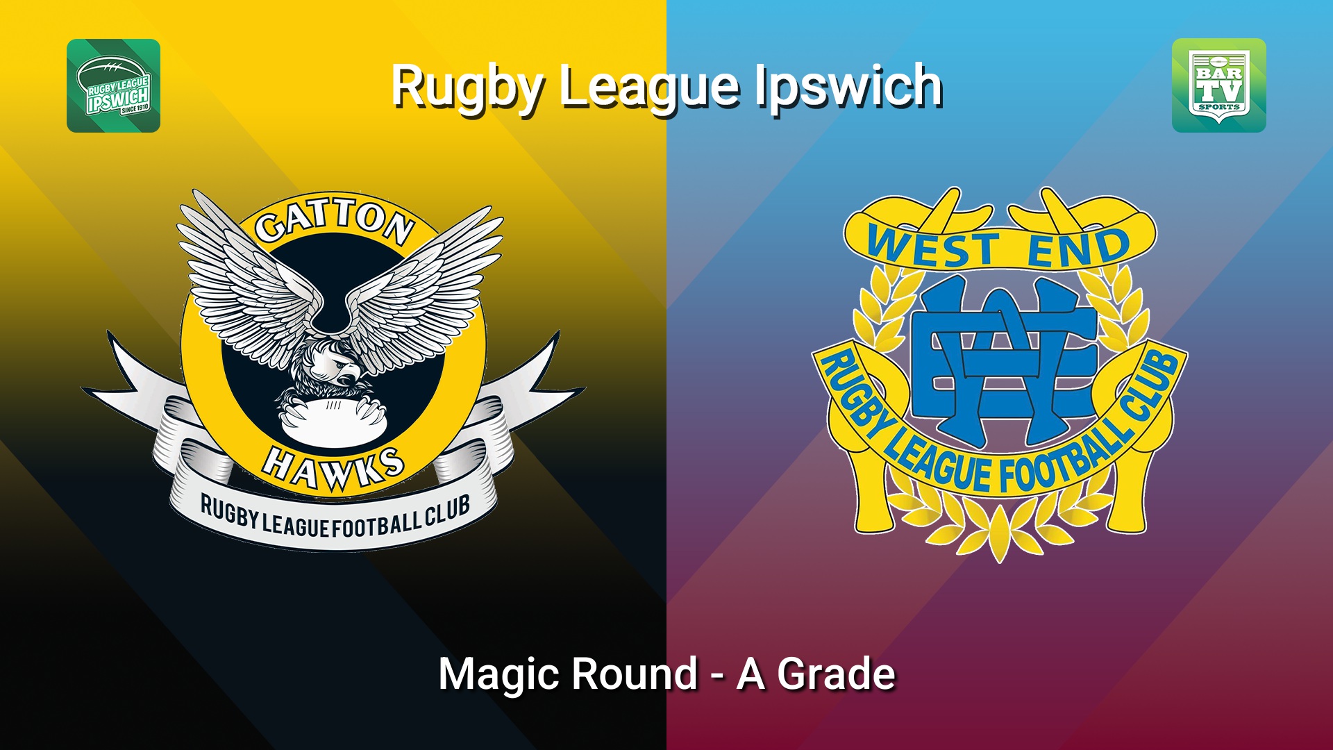 260307-video-Rugby League Ipswich Magic Round - A Grade - Gatton Hawks v West End Slate Image