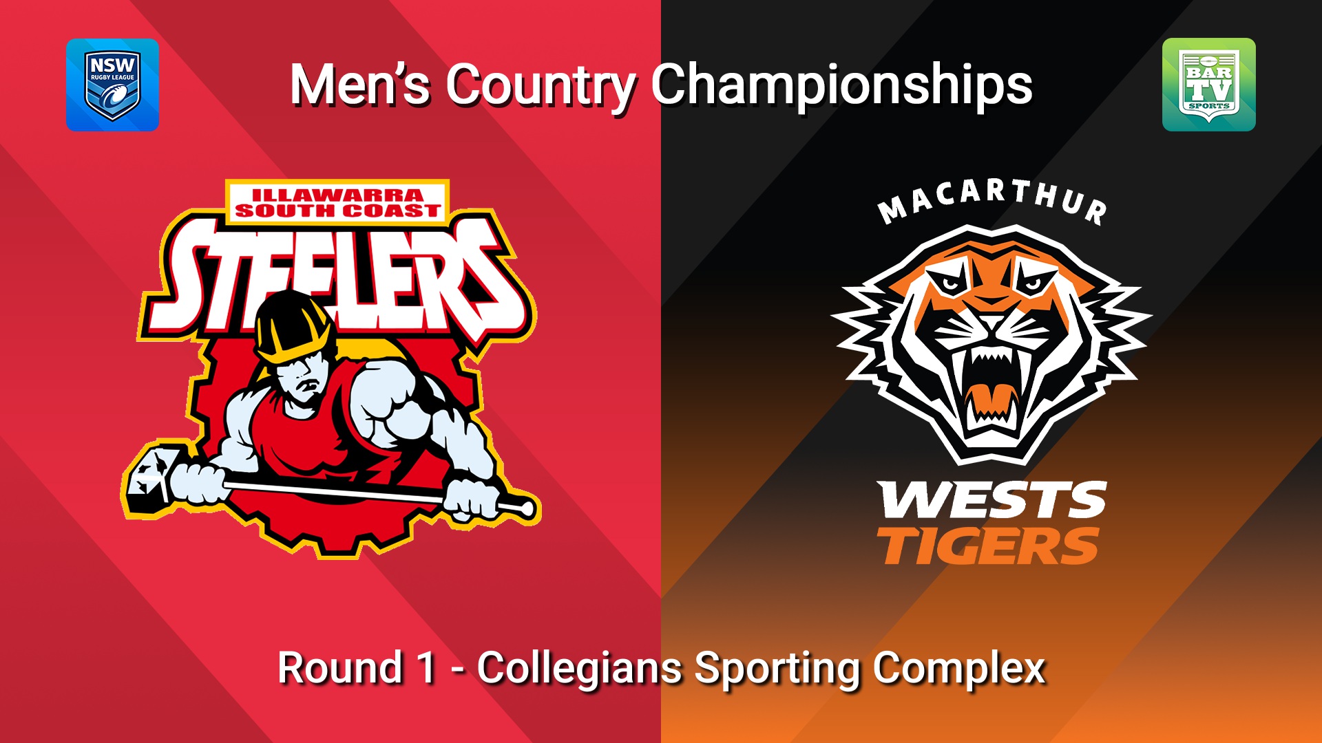 260307-video-NSWRL Mens Country Championships Round 1 - Illawarra South Coast Steelers v Macarthur Tigers Slate Image