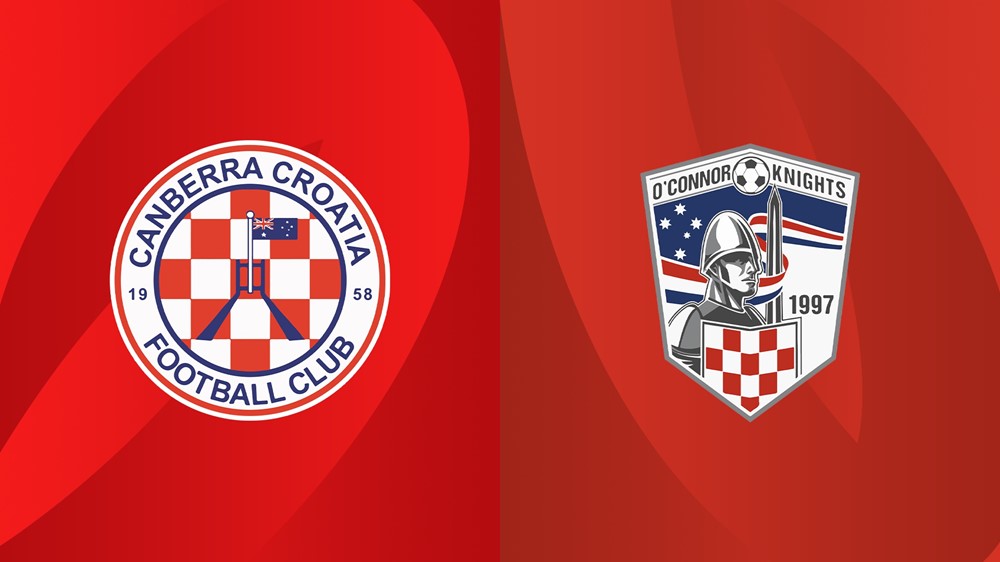 240303-Charity Shield - Canberra Croatia FC v O'Connor Knights SC Minigame Slate Image