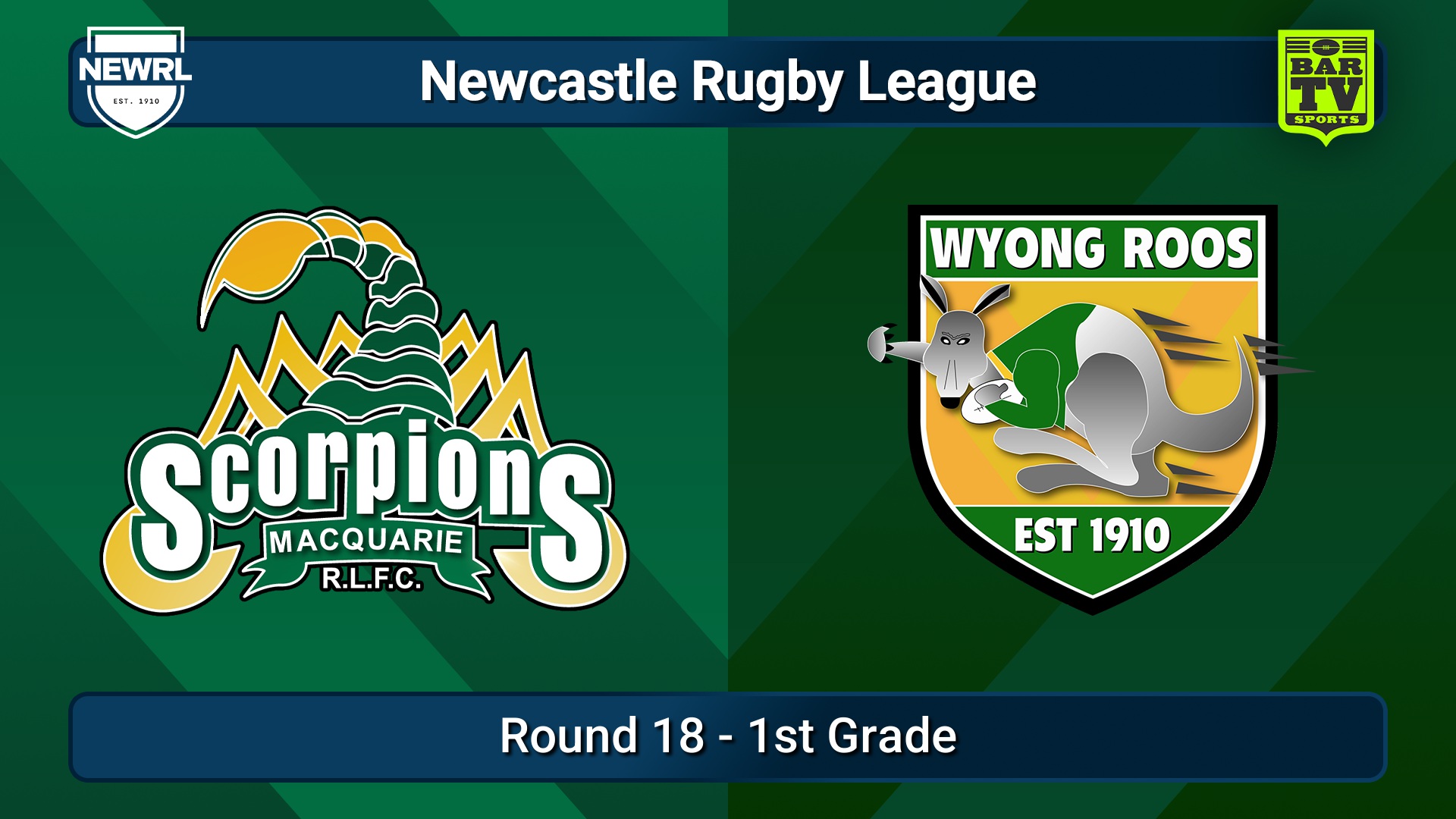 250823-video-Newcastle RL Round 18 - 1st Grade - Macquarie Scorpions v Wyong Roos Slate Image