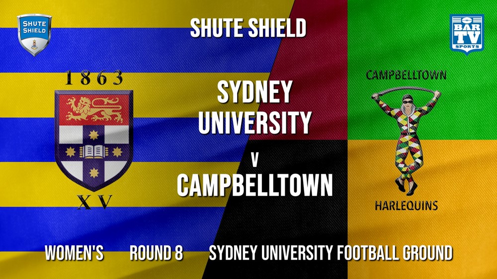 Shute Shield Round 8 - Women's - Sydney University v Campbelltown Harlequins Minigame Slate Image