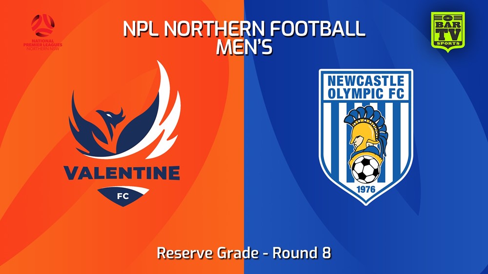 240420-video-NNSW NPLM Res Round 8 - Valentine Phoenix FC Res v Newcastle Olympic Res Slate Image