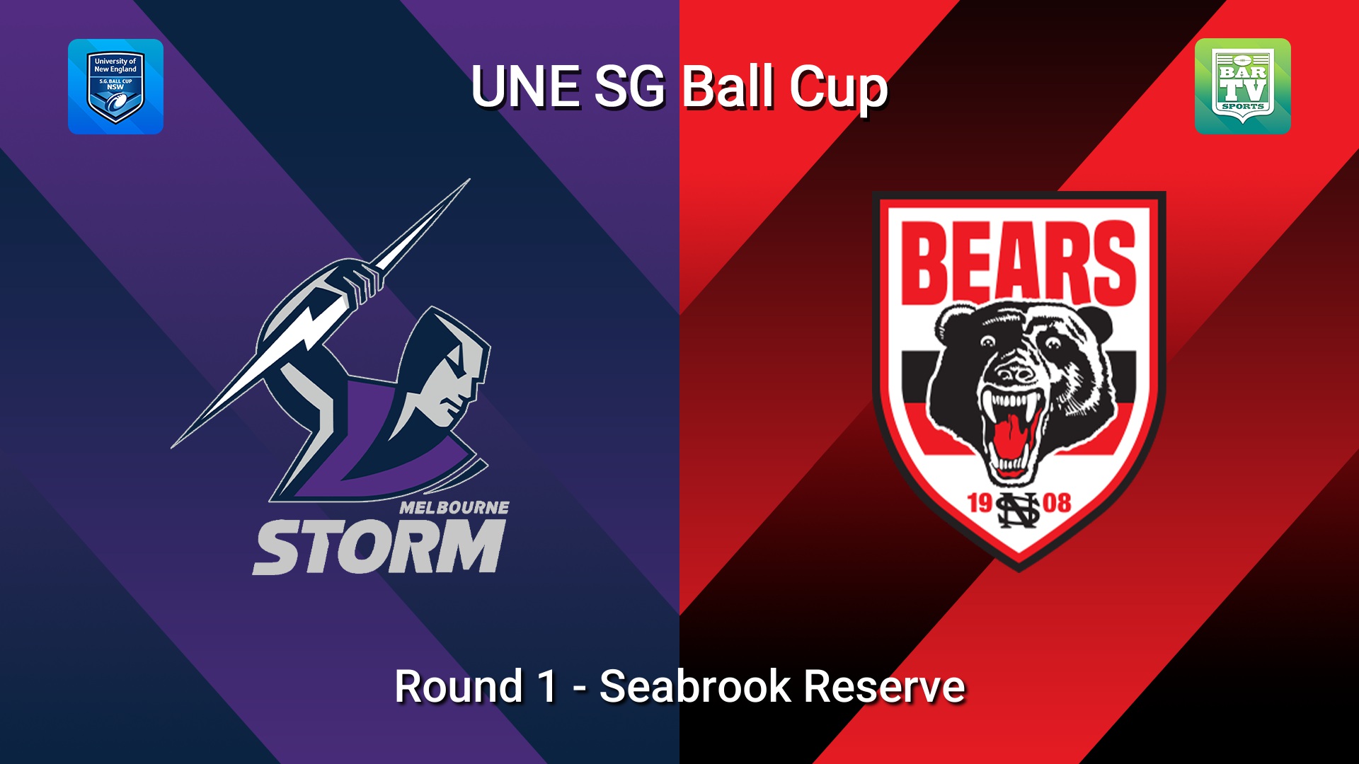 260207-video-UNE SG Ball Cup Round 1 - Melbourne Storm v North Sydney Bears Slate Image