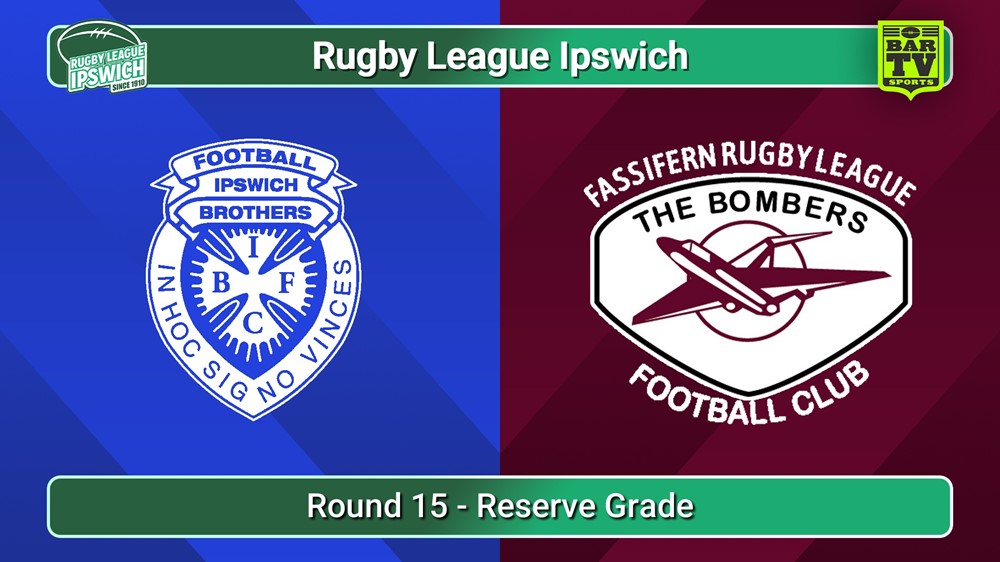 250824-video-Rugby League Ipswich Round 15 - Reserve Grade - Brothers Ipswich v Fassifern Bombers Slate Image