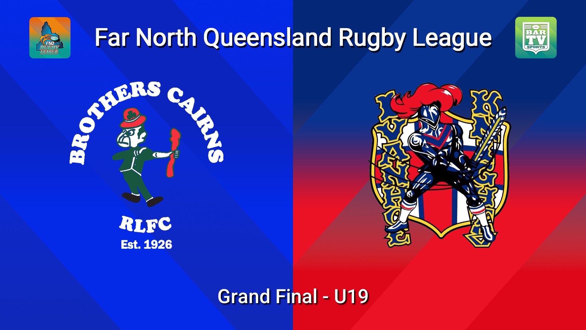 260905-video-FNQ Rugby League Grand Final - O'Neills U19s - Cairns Brothers  v Ivanhoe Knights  Slate Image