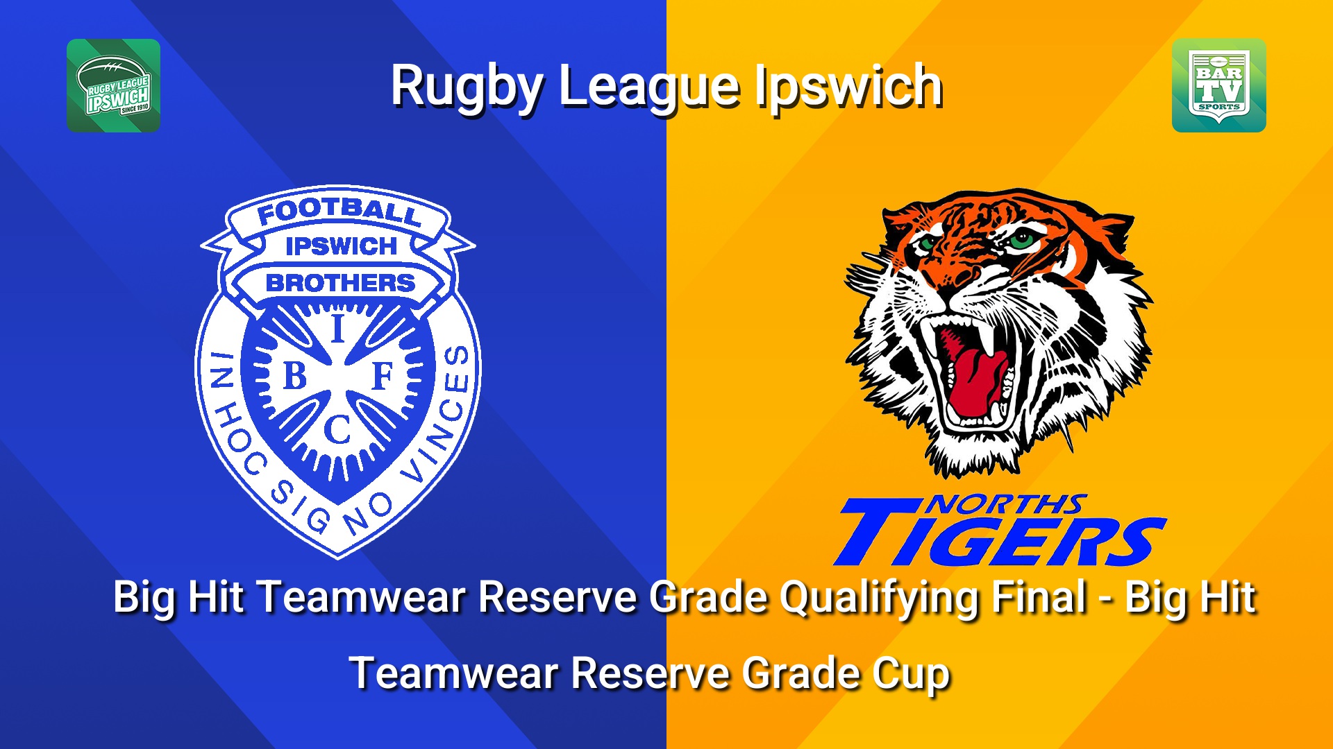 260830-video-Rugby League Ipswich Big Hit Teamwear Reserve Grade Qualifying Final - Big Hit Teamwear Reserve Grade Cup - Brothers Ipswich v Norths Tigers Slate Image