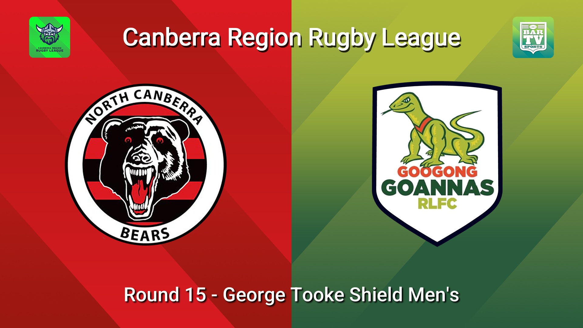 260808-video-Canberra Round 15 - George Tooke Shield Men's - North Canberra Bears v Googong Goannas Slate Image