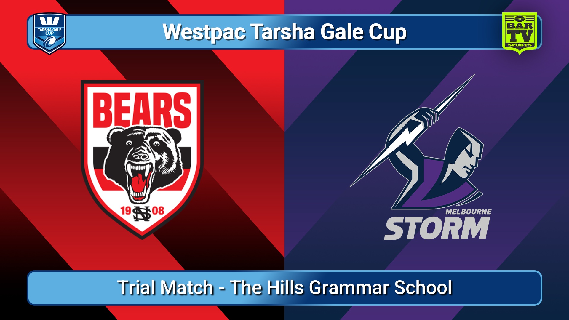 260117-video-Westpac Tarsha Gale Cup Trial Match - North Sydney Bears v Melbourne Storm Slate Image