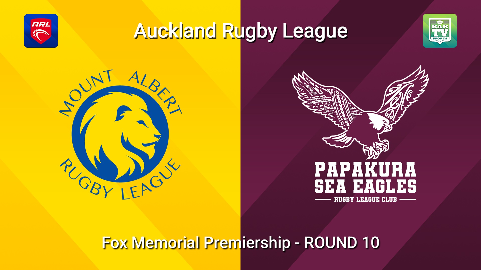 260627-video-Auckland RL ROUND 10 - Fox Memorial Premiership - Mt Albert Lions v Papakura Sea Eagles Slate Image