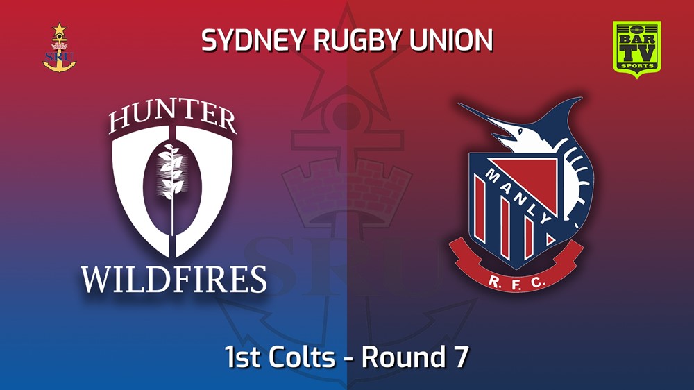 220514-Sydney Rugby Union Round 7 - 1st Colts - Hunter Wildfires v Manly Minigame Slate Image