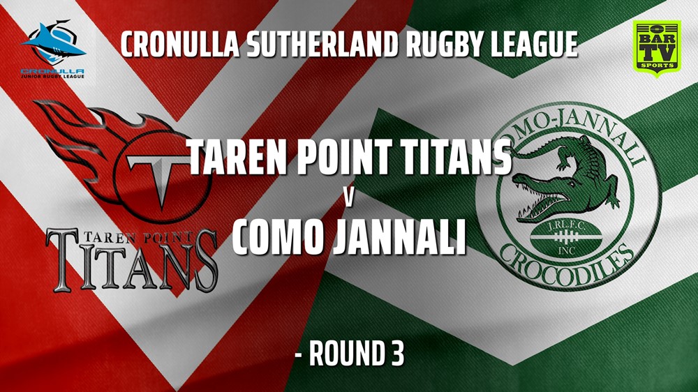 210516-Cronulla JRL- Blues Tag Women's Open- Round 3 - Taren Point Titans v Como Jannali Crocodiles Slate Image