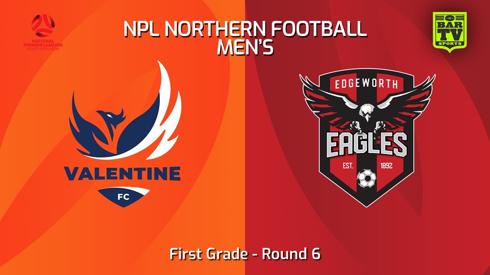 240406-NNSW NPLM Round 6 - Valentine Phoenix FC v Edgeworth Eagles FC Slate Image