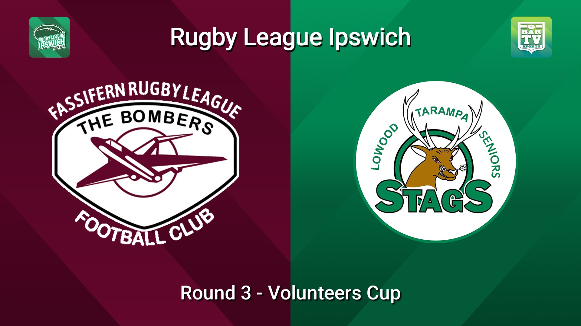 260412-video-Rugby League Ipswich Round 3 - Volunteers Cup - Fassifern Bombers v Lowood Stags Minigame Slate Image