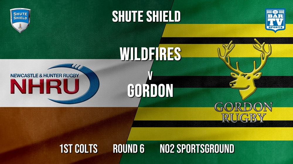 Shute Shield Round 6 - 1st Colts - NHRU Wildfires v Gordon Slate Image