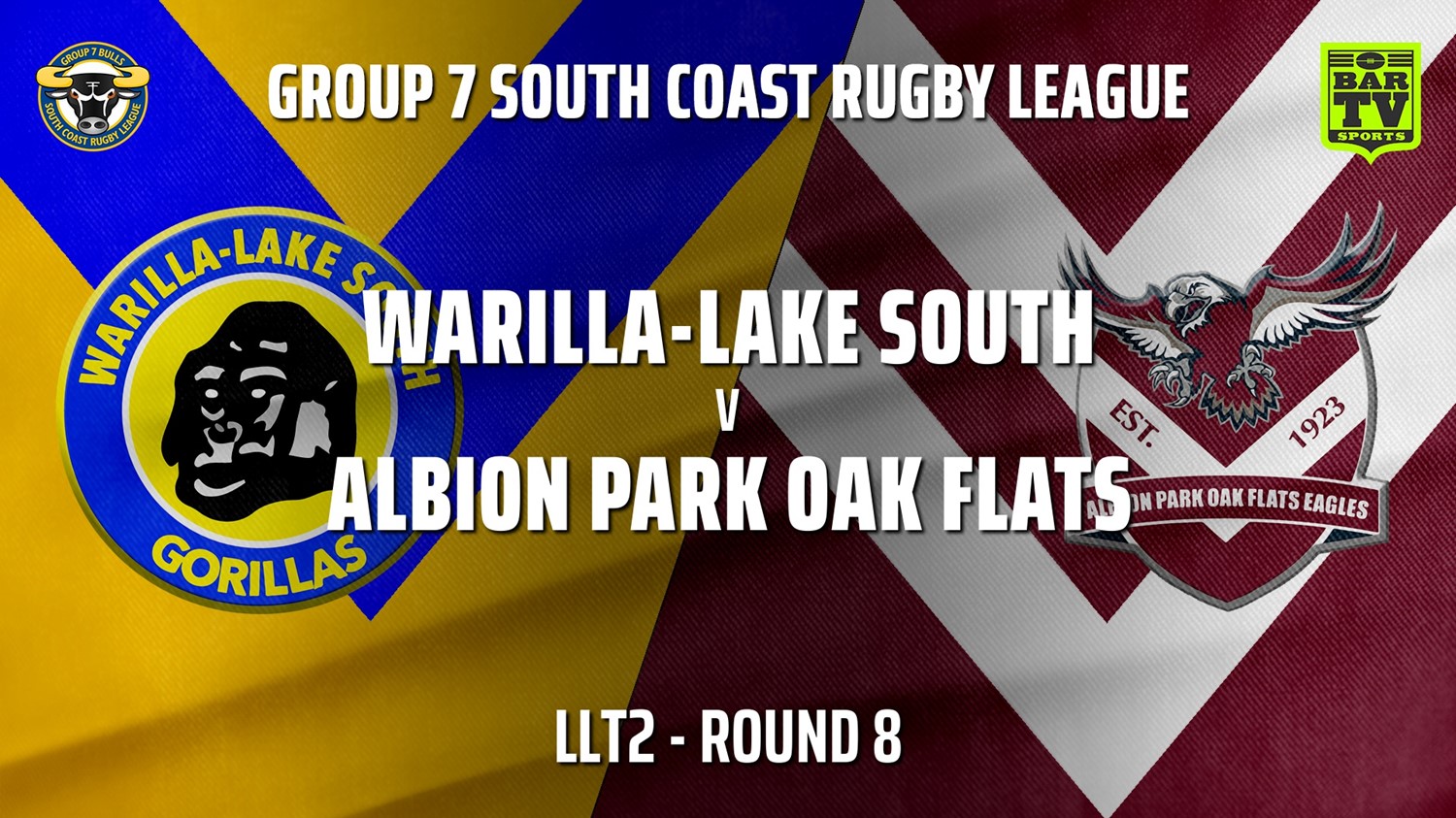 210606-Group 7 RL Round 8 - LLT2 - Warilla-Lake South v Albion Park Oak Flats Slate Image