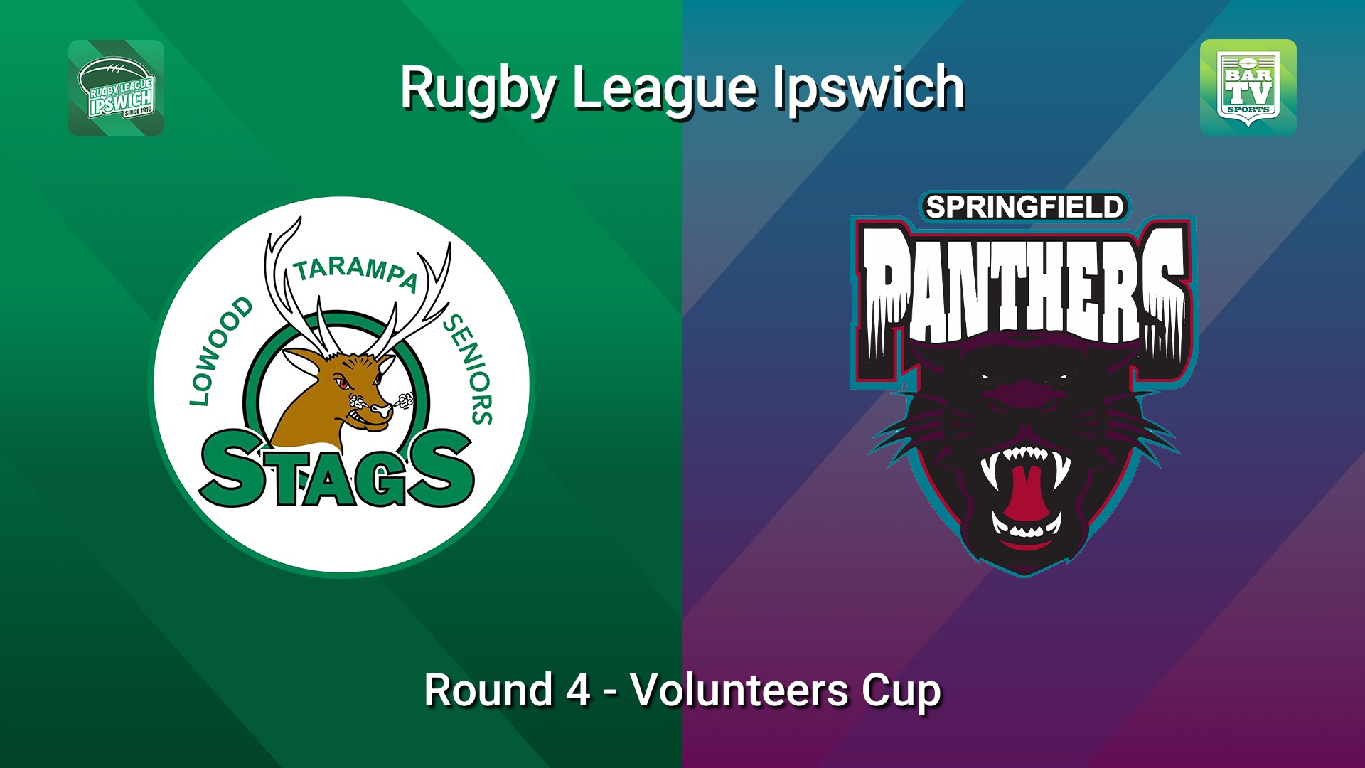 260419-video-Rugby League Ipswich Round 4 - Volunteers Cup - Lowood Stags v Springfield Panthers Minigame Slate Image