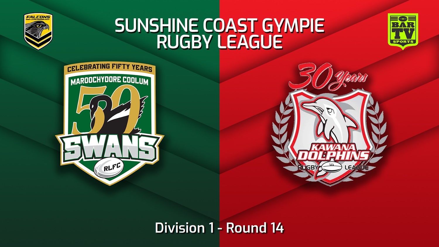 220723-Sunshine Coast RL Round 14 - Division 1 - Maroochydore Swans v Kawana Dolphins Slate Image