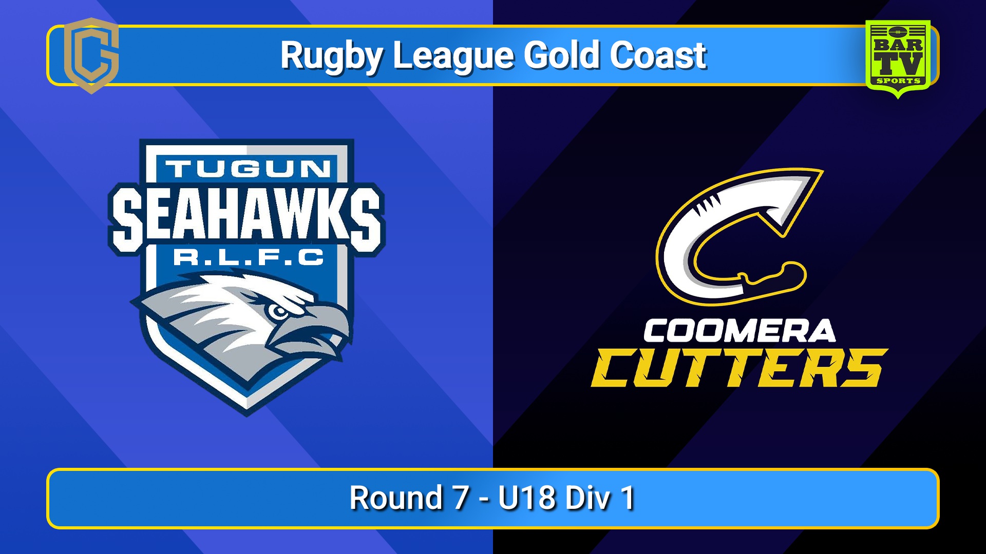 250531-video-Gold Coast Round 7 - U18 Div 1 - Tugun Seahawks v Coomera Cutters Slate Image