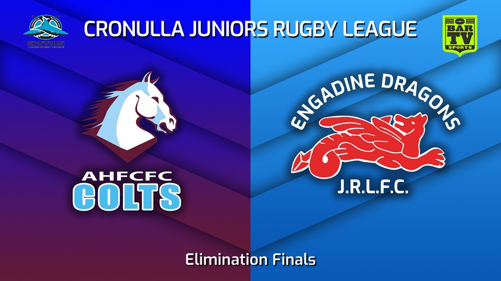 230813-Cronulla Juniors Elimination Finals - U16 Gold - Aquinas Colts v Engadine Dragons Minigame Slate Image