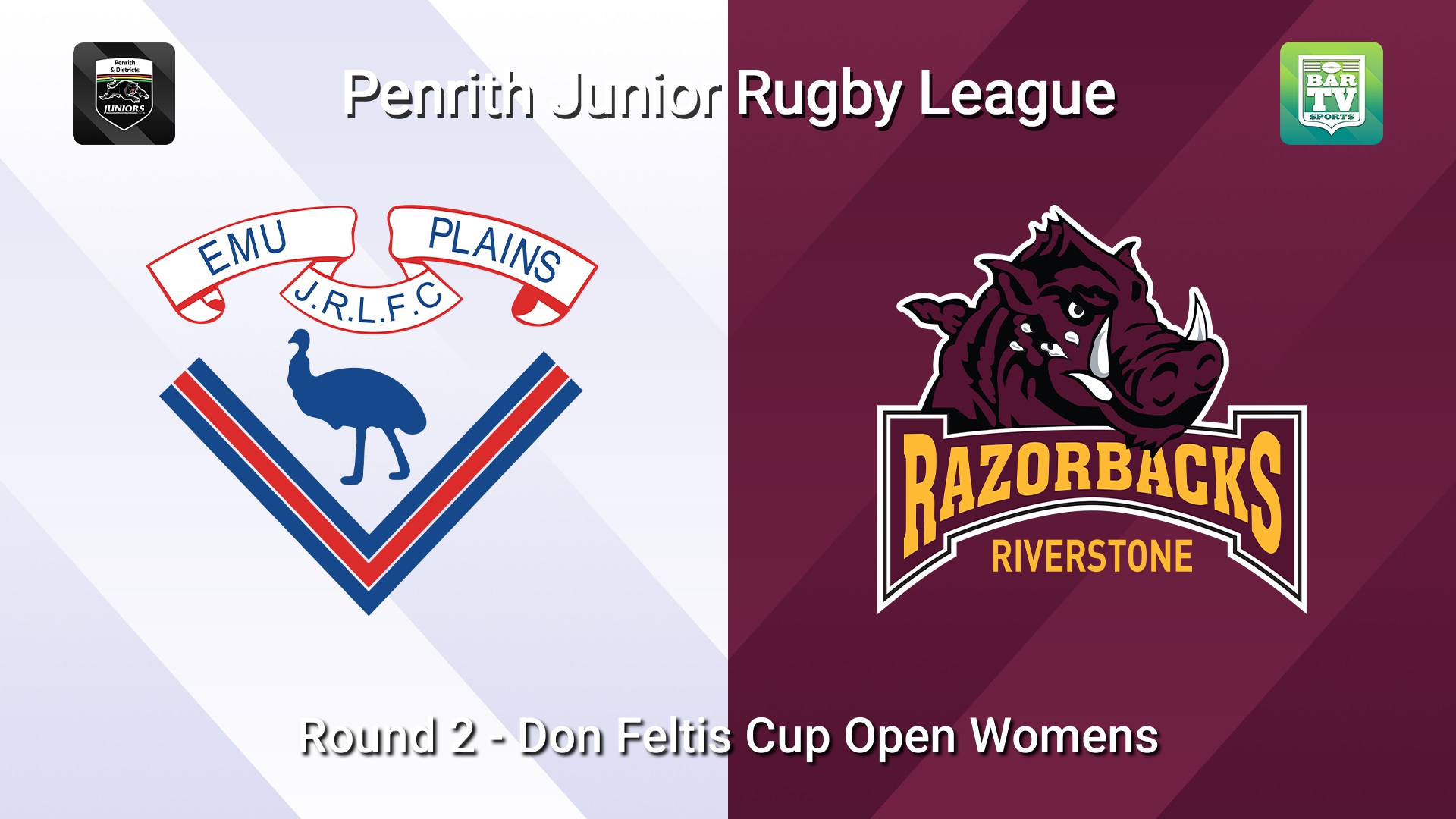 260419-video-Penrith & District Junior Rugby League Round 2 - Don Feltis Cup Open Womens - Emu Plains v Riverstone Slate Image