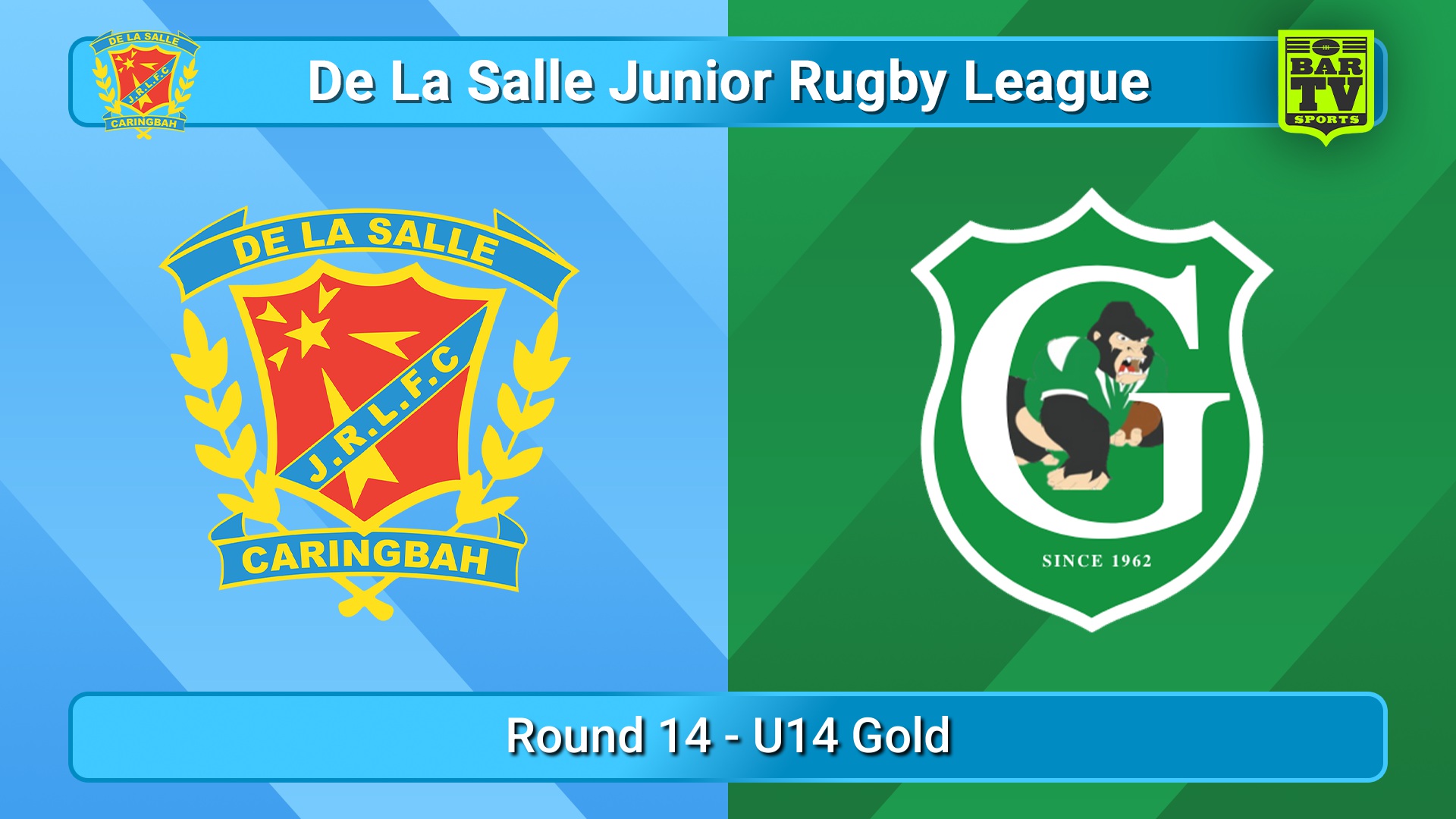 250720-video-De La Salle Round 14 - U14 Gold - De La Salle v Gymea Gorillas Minigame Slate Image