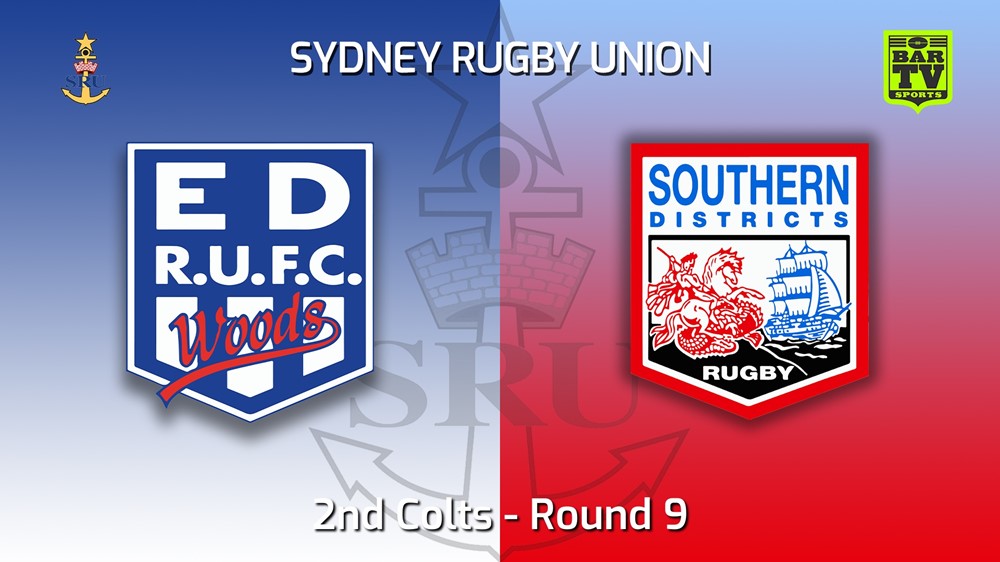 220528-Sydney Rugby Union Round 9 - 2nd Colts - Eastwood v Southern Districts Minigame Slate Image
