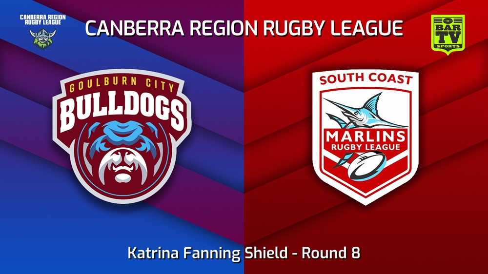 220626-Canberra Round 8 - Katrina Fanning Shield - Goulburn City Bulldogs v South Coast United Slate Image