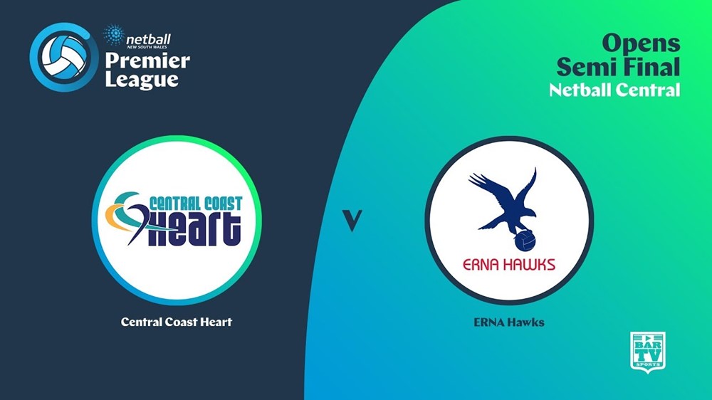 NSW Prem League Semi Final - Opens - Central Coast Heart v Erna Hawks Slate Image