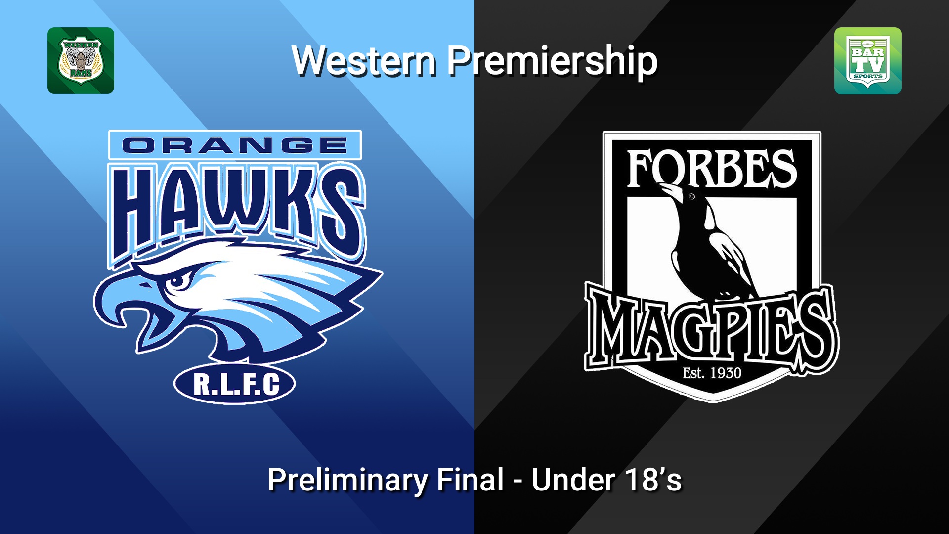 260829-video-Western Premiership Preliminary Final - Under 18’s - Orange Hawks v Forbes Magpies Slate Image