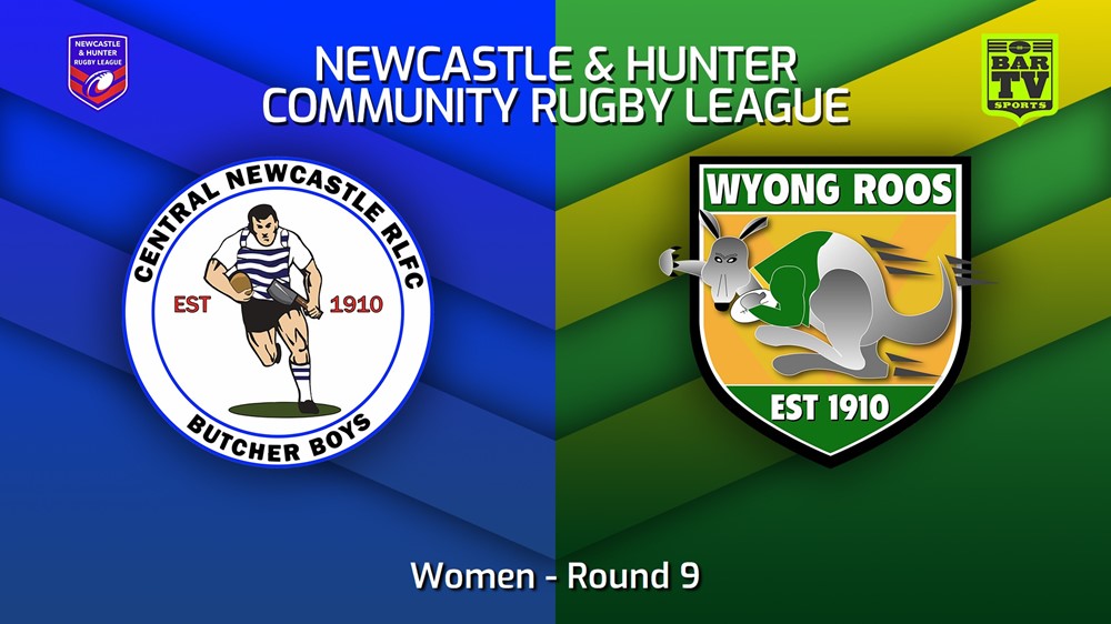 MINI GAME: NHRL Round 9 - Women - Central Newcastle v Wyong Roos Slate Image