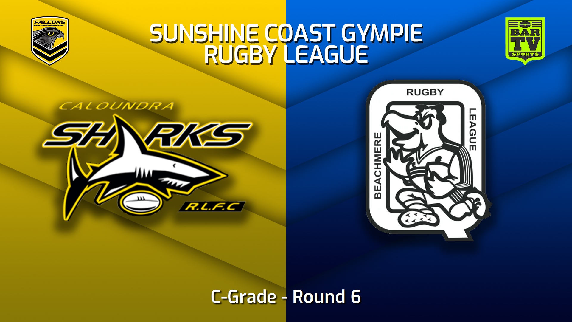 230513-Sunshine Coast RL Round 6 - C-Grade - Caloundra Sharks v Beachmere Pelicans Slate Image