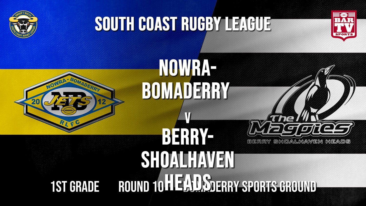 Group 7 RL Round 10 - 1st Grade - Nowra-Bomaderry  v Berry-Shoalhaven Heads Slate Image