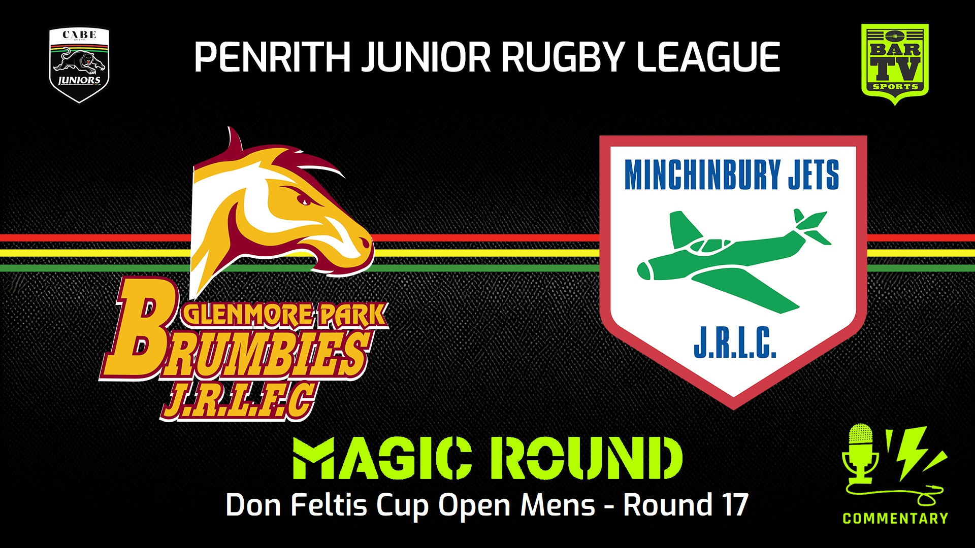240713-video-Penrith & District Junior Rugby League Round 17 - Don Feltis Cup Open Mens - Glenmore Park Brumbies v Minchinbury Slate Image