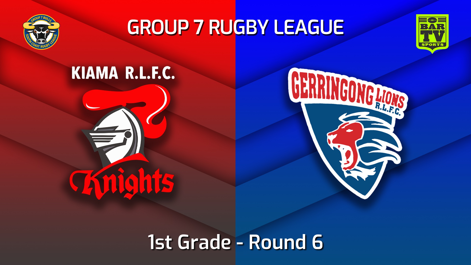 220521-South Coast Round 6 - 1st Grade - Kiama Knights v Gerringong Lions Slate Image