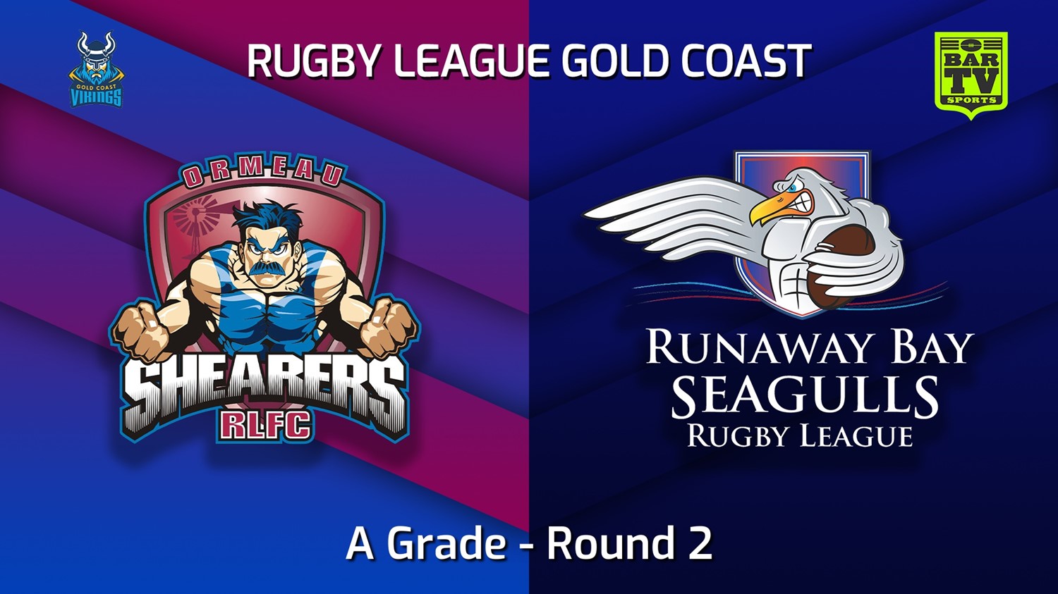 220403-Gold Coast Round 2 - A Grade - Ormeau Shearers v Runaway Bay Seagulls Minigame Slate Image