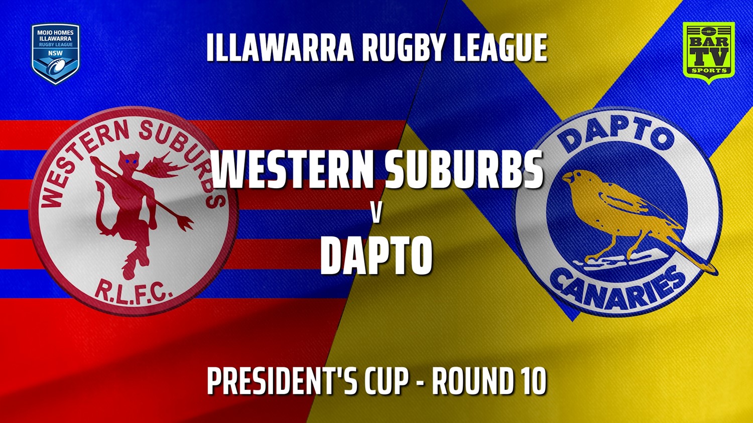 210626-Illawarra Round 10 - President's Cup - Western Suburbs Devils v Dapto Canaries Slate Image