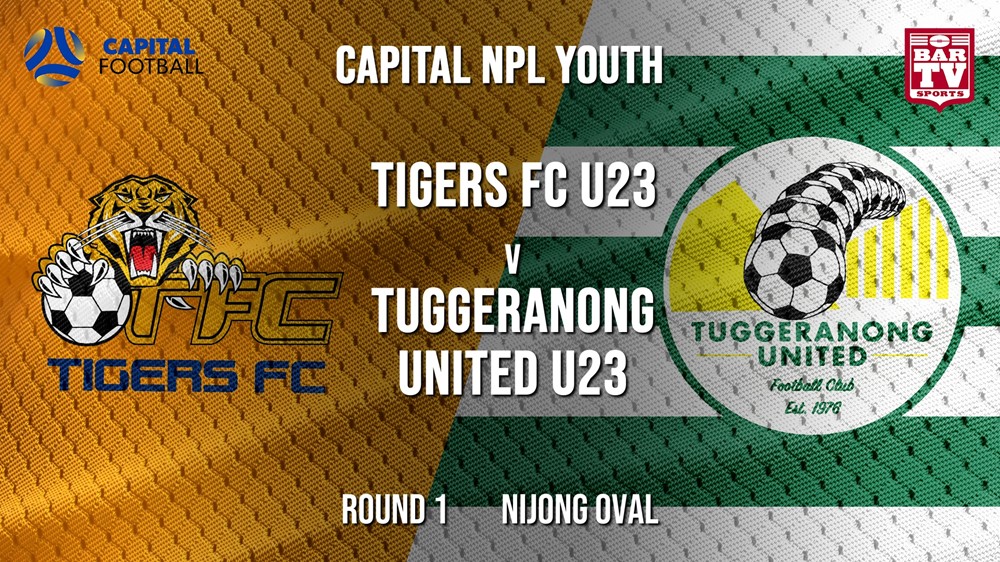 NPL Youth - Capital Round 1 - Tigers FC U23 v Tuggeranong United U23 Slate Image