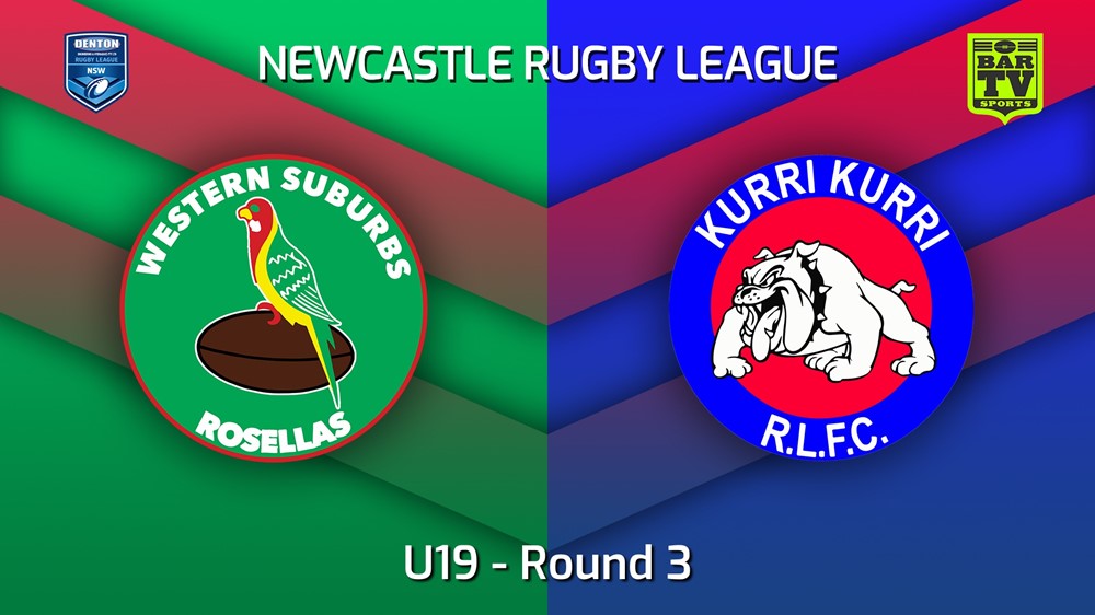 220410-Newcastle Round 3 - U19 - Western Suburbs Rosellas v Kurri Kurri Bulldogs Slate Image